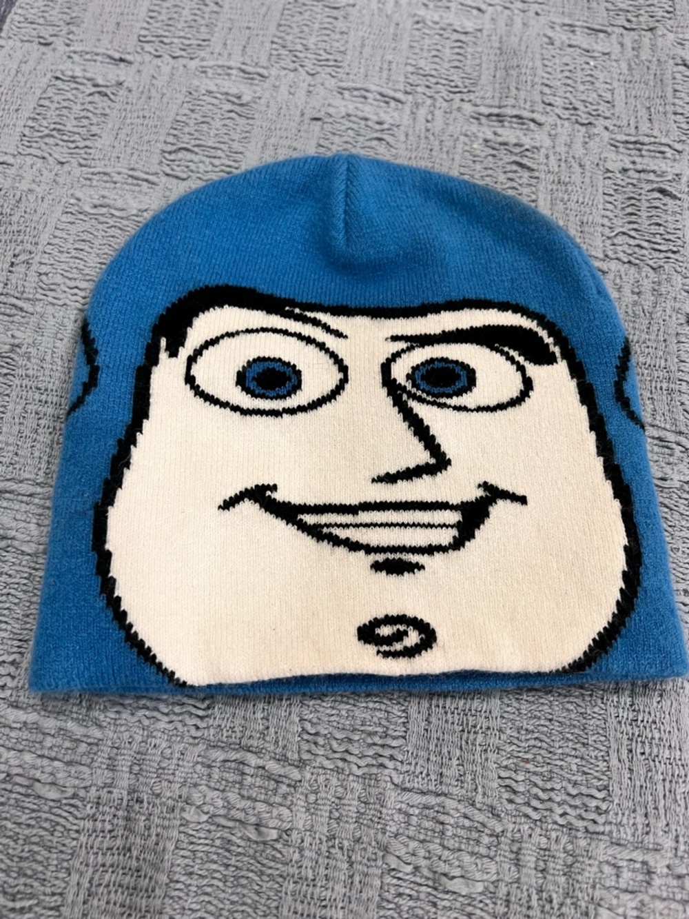 Disney Blue Plush Beanie Hat
